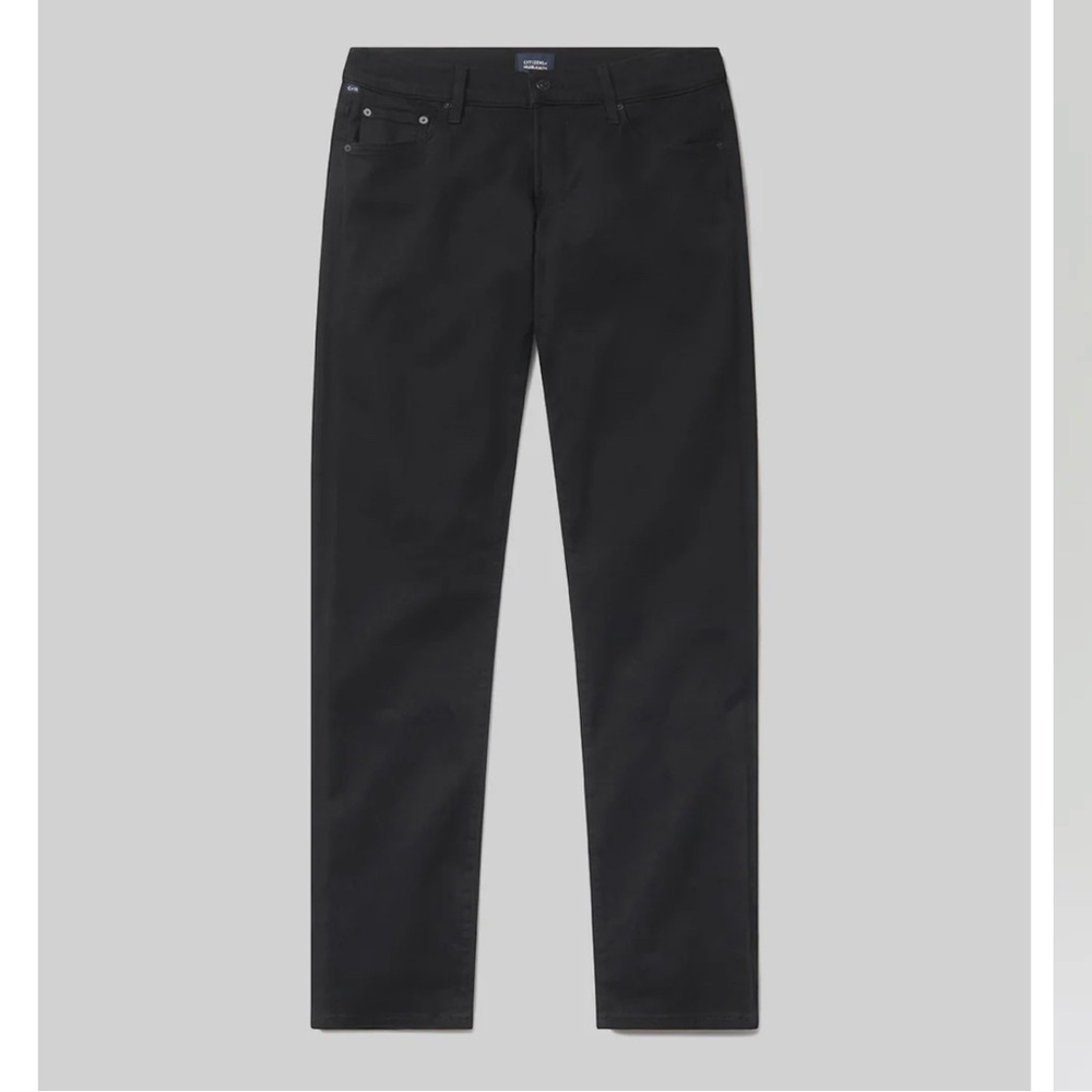 Citizens of Humanity Gage Slim Straight Perform black jeans. Size 30
In